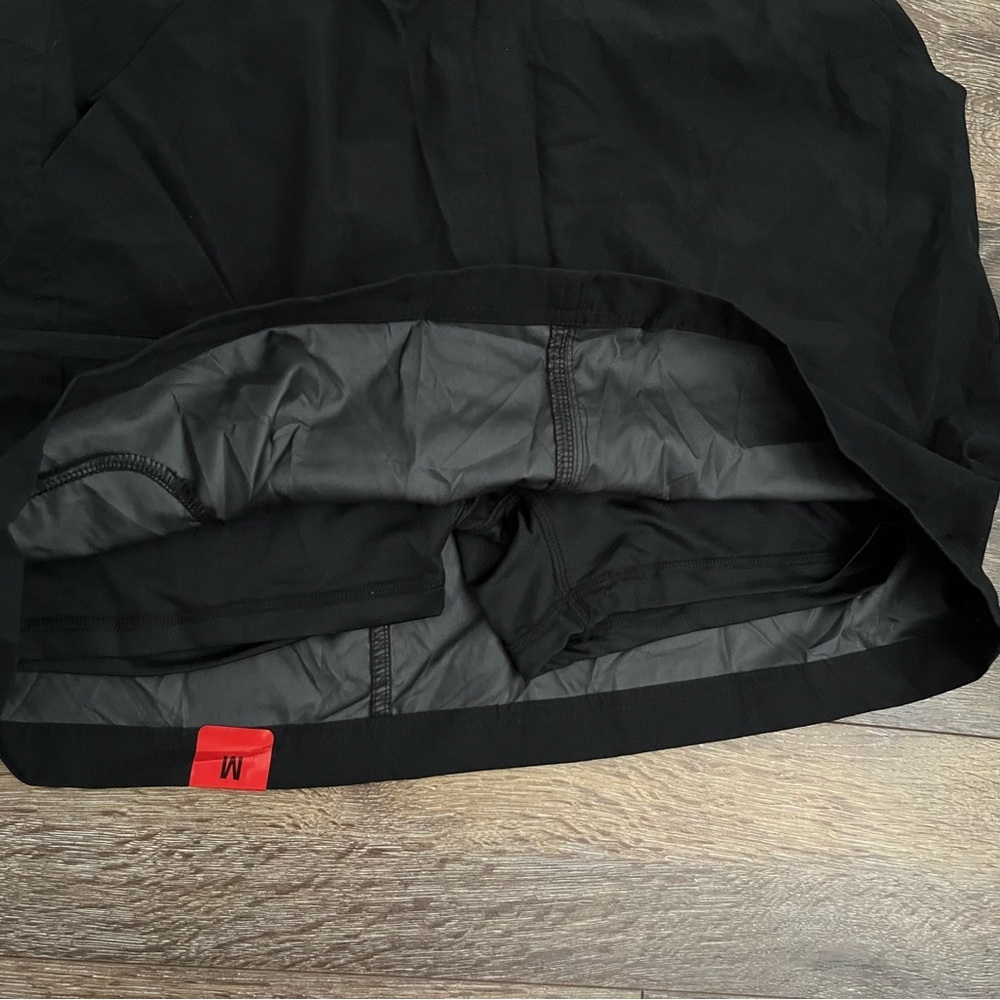 32 Degrees Cool Black Athletic Skort Zipper Pocket & Elastic Waistband M NWT - Picture 7 of 9